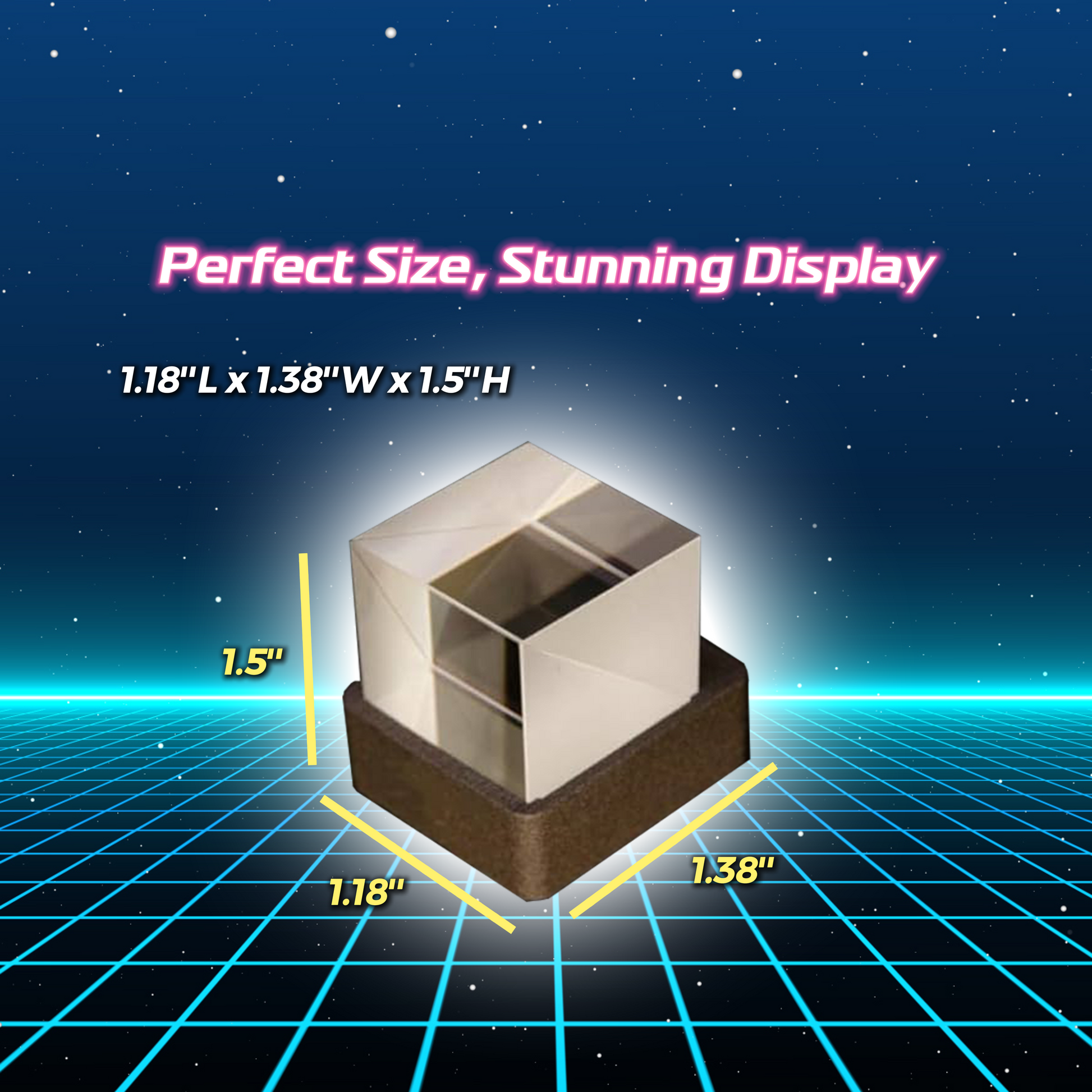 Hologram Cube Display – WiFi 3D Photo Frame - home decor by Extoril
