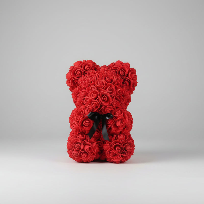 Immortal Rose Bear Artificial Flower Gift - DIY Flower by Extoril
