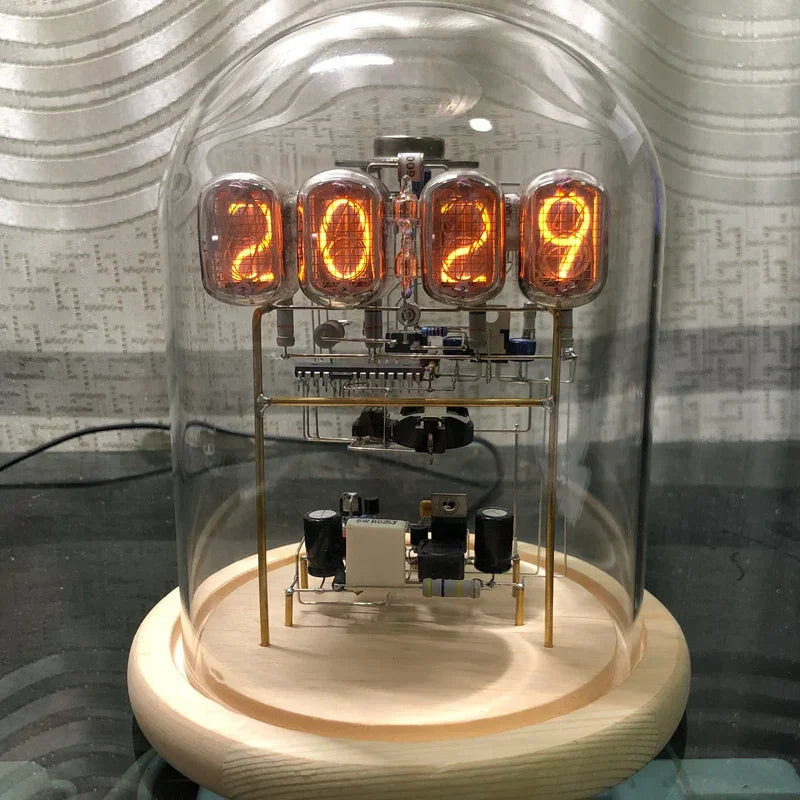 DIY CyberGlow IN12 Nixie Tube Clock - home decor by Extoril