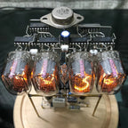 DIY CyberGlow IN12 Nixie Tube Clock - home decor by Extoril