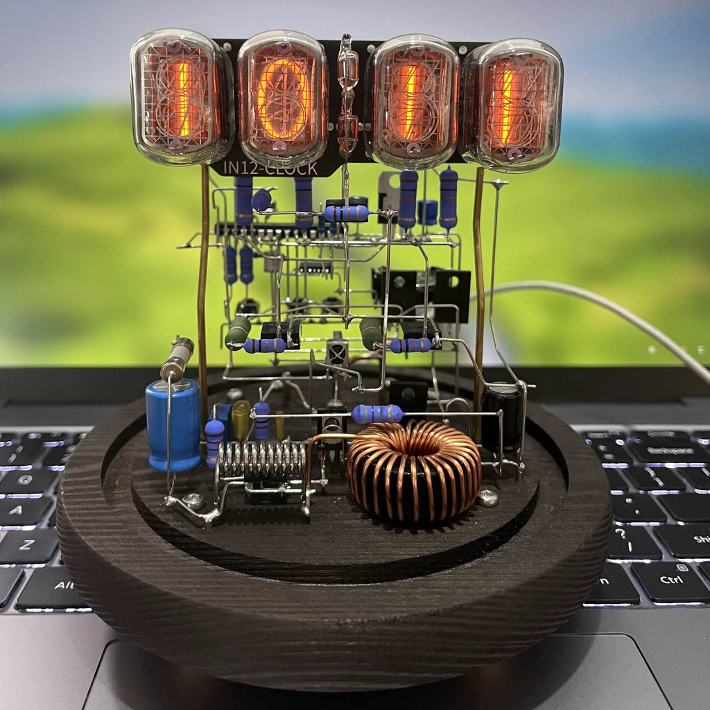 DIY CyberGlow IN12 Nixie Tube Clock - home decor by Extoril