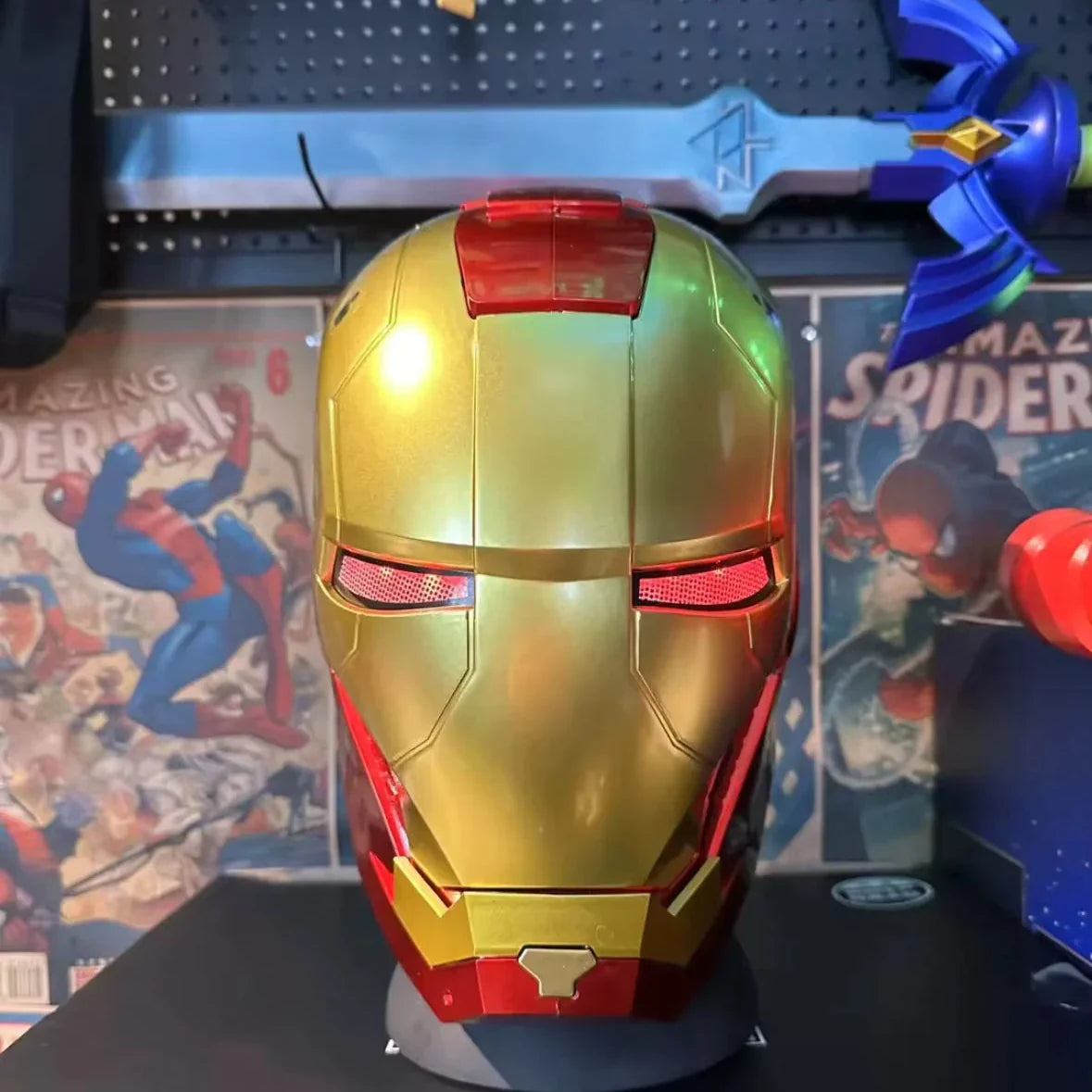 Iron Man Helmet Electric Wearable Cosplay - Action Figure by Extoril