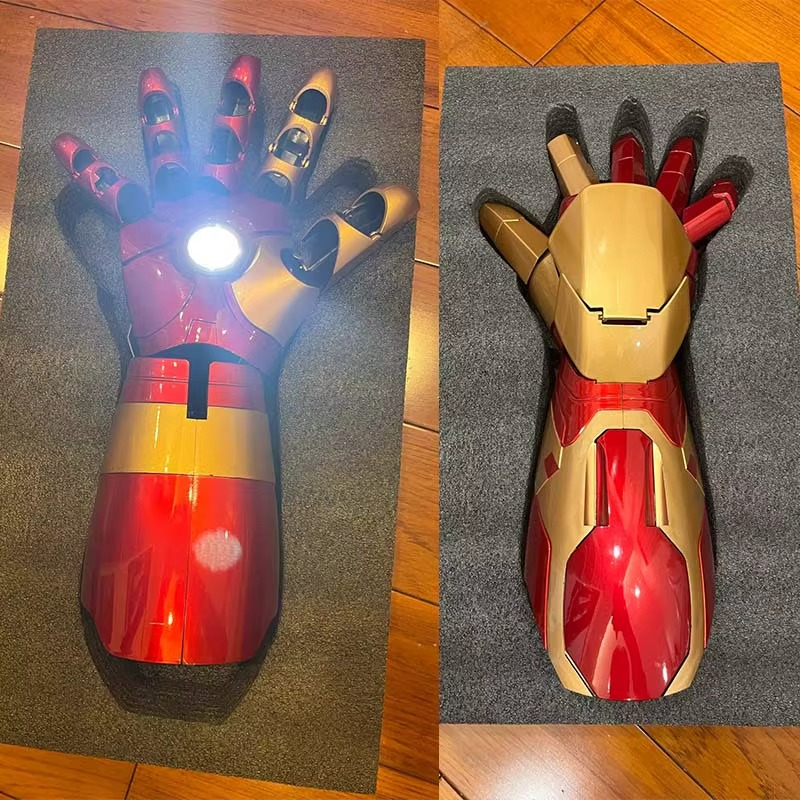 Iron Man Mark 42 Wearable Gauntlet & Arm LED - Action Figure by Extoril