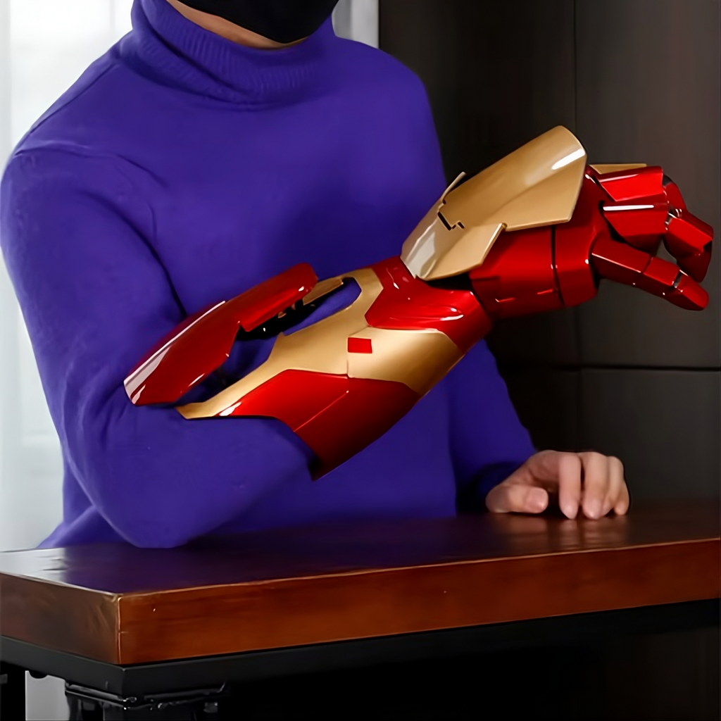 Iron Man Mark 42 Wearable Gauntlet & Arm LED - Action Figure by Extoril