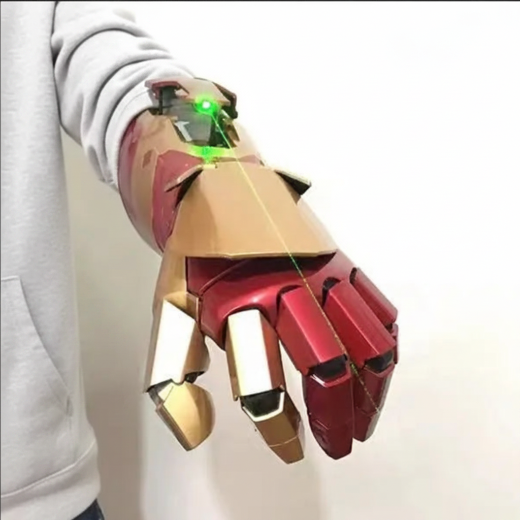 Iron Man Mark 42 Wearable Gauntlet & Arm LED - Action Figure by Extoril