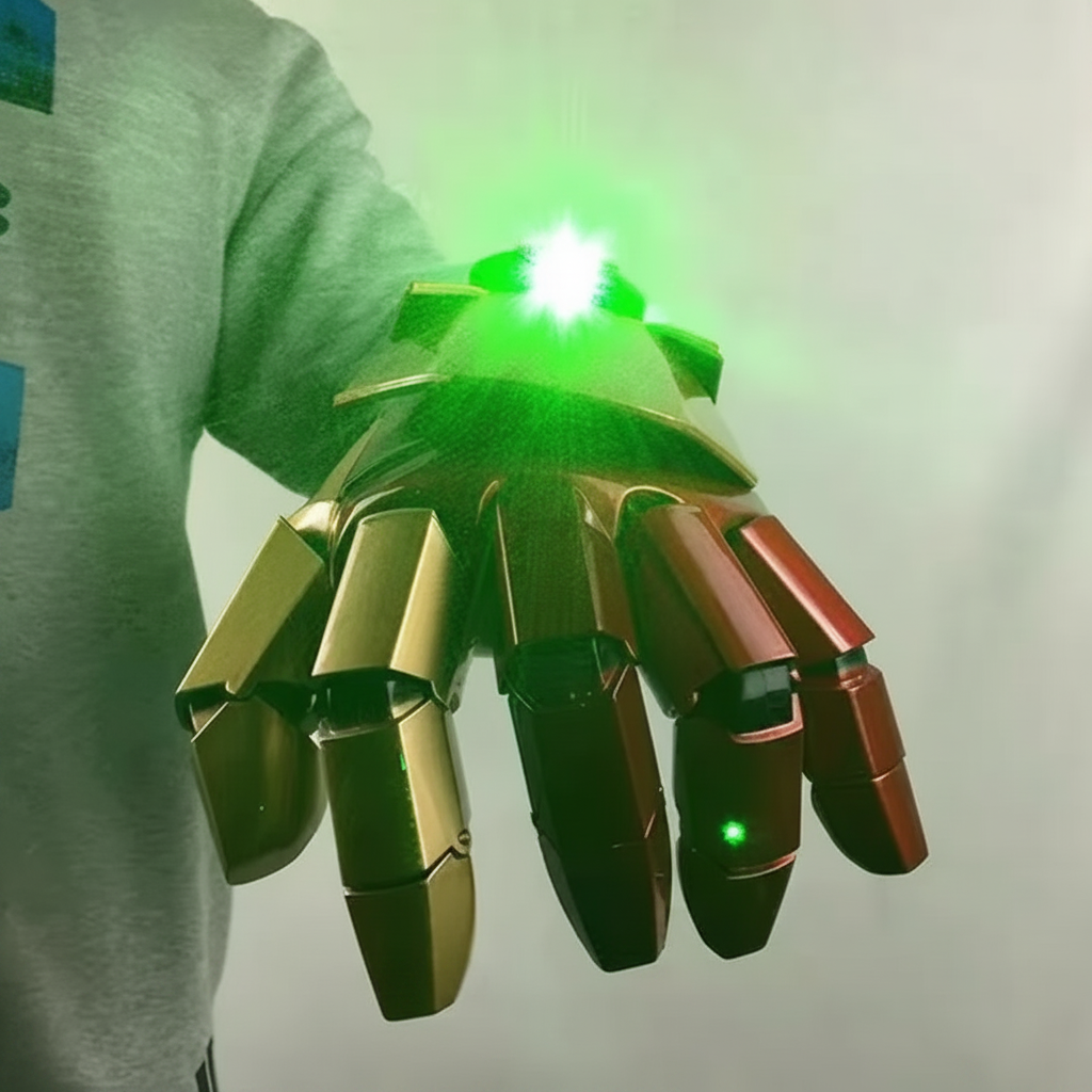 Iron Man Mark 42 Wearable Gauntlet & Arm LED - Action Figure by Extoril