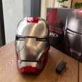 Iron Man MK5 Jarvis Helmet - Voice Activated Mask - Action Figure by Extoril