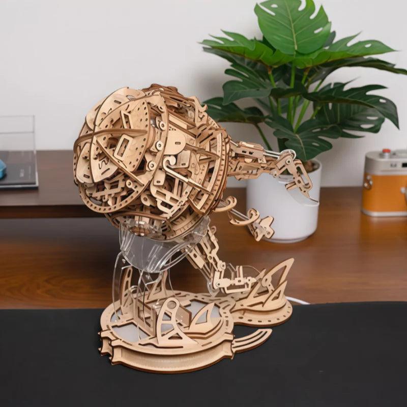 Enchanted Aurora Jellyfish Music Box 3D Wooden Puzzle - 3D Wooden Puzzle by Extoril