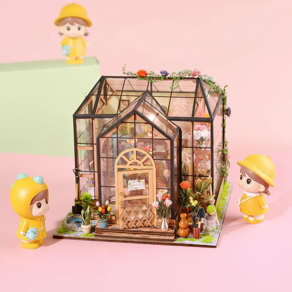 DIY Dollhouse Kit (Jenny's Greenhouse) - DIY Miniature by Extoril