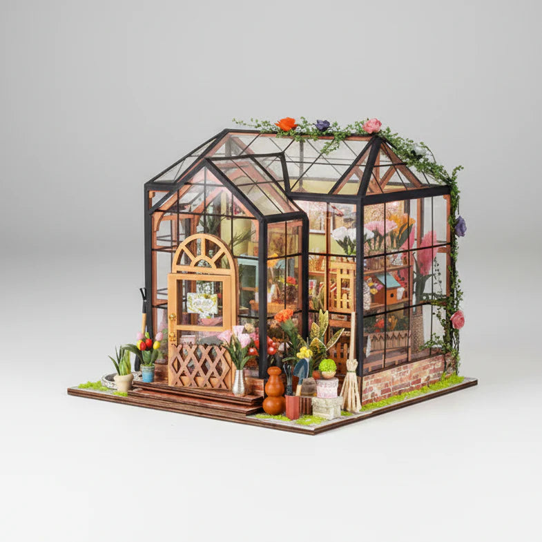 DIY Dollhouse Kit (Jenny's Greenhouse) - DIY Miniature by Extoril