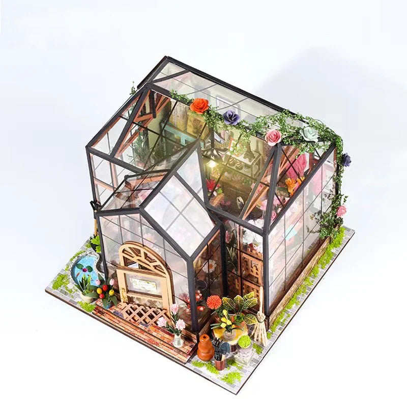 DIY Dollhouse Kit (Jenny's Greenhouse) - DIY Miniature by Extoril