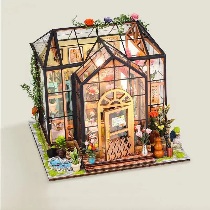 DIY Dollhouse Kit (Jenny's Greenhouse) - DIY Miniature by Extoril
