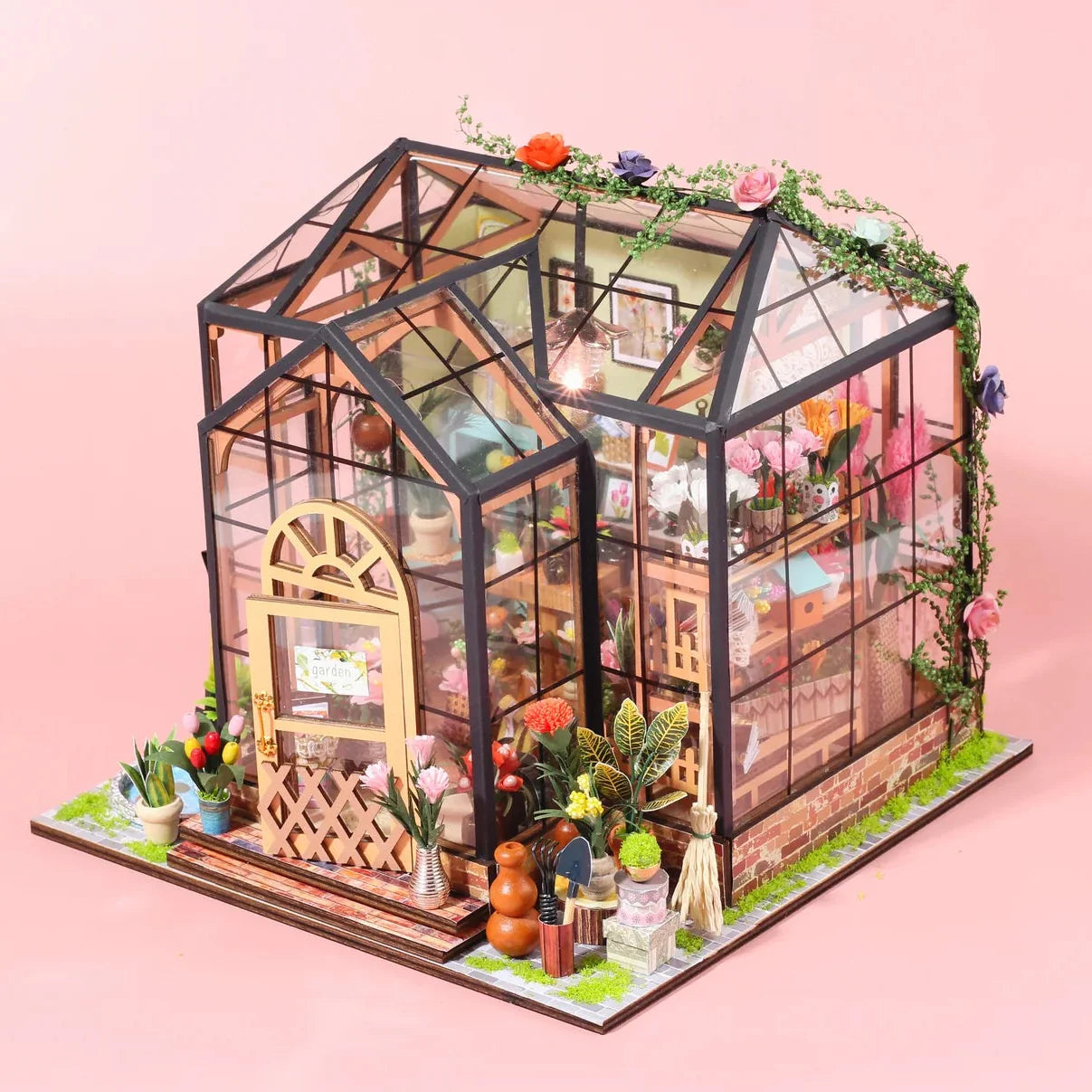 DIY Dollhouse Kit (Jenny's Greenhouse) - DIY Miniature by Extoril