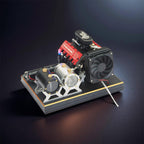 DIY V8 Engine Model With Starter Kit That Run 28cc Gasoline/Nitro Engine KIT FS-V800 - DIY Engine Model by Extoril