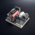 DIY V8 Engine Model With Starter Kit That Run 28cc Gasoline/Nitro Engine KIT FS-V800 - DIY Engine Model by Extoril