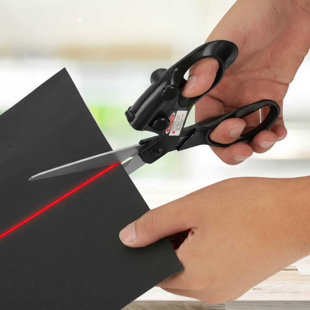 Laser Guided Scissor - Gadget by Extoril