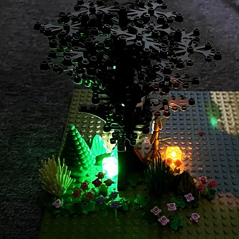LED Building Block Lights 2x2 - home decor by Extoril
