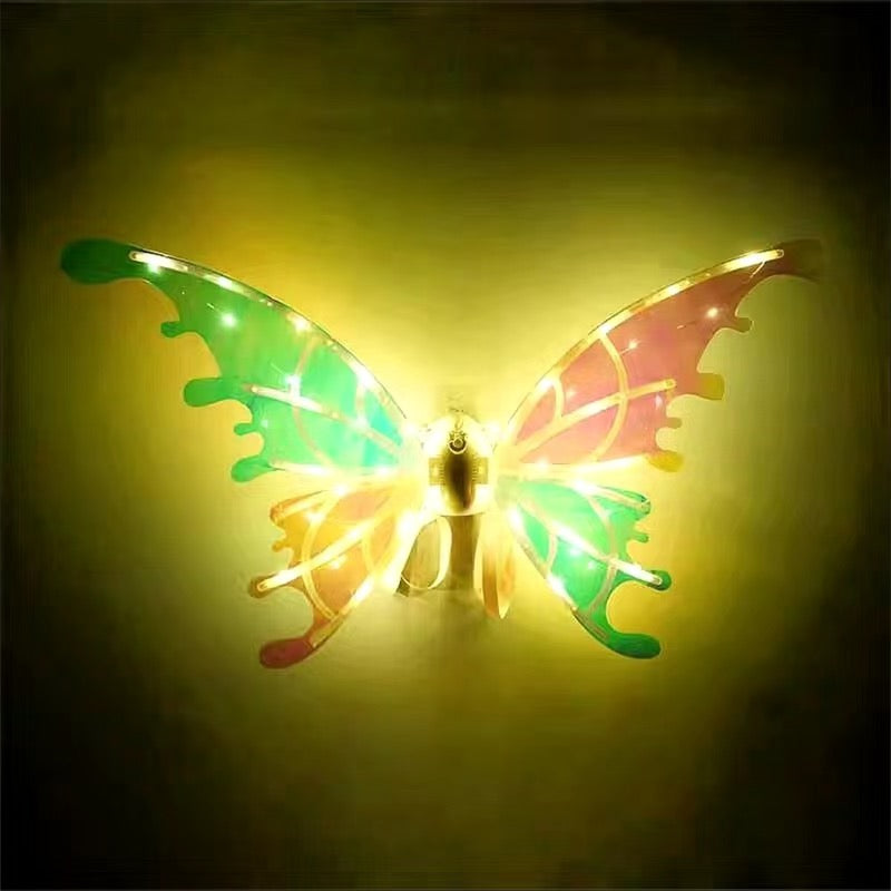 LED Butterfly Wings Light Up Fairy Costume - Gadget by Extoril