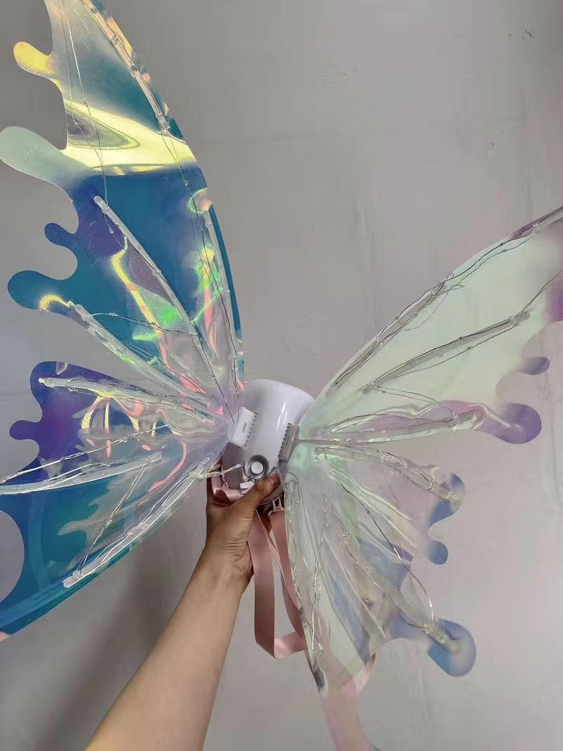 LED Butterfly Wings Light Up Fairy Costume - Gadget by Extoril