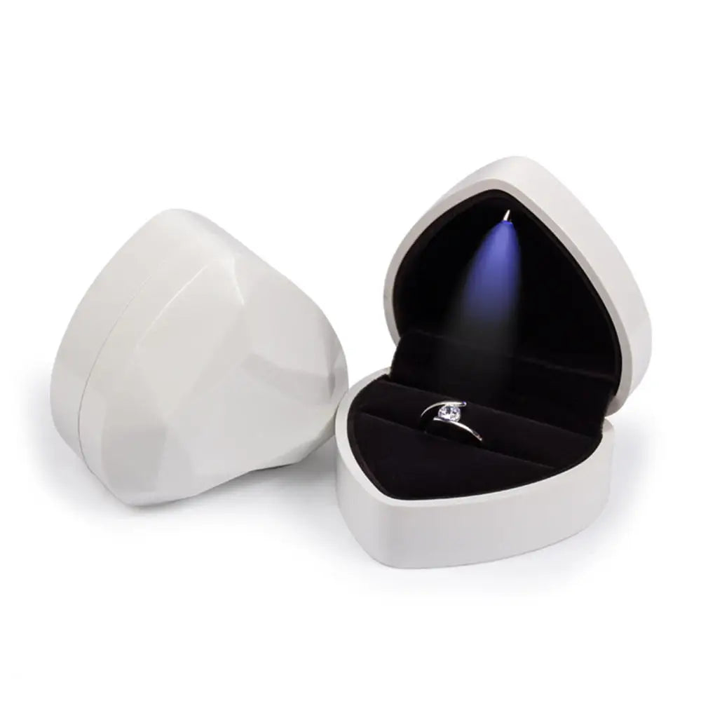LED Engagement Ring Box with Light - Gadget by Extoril