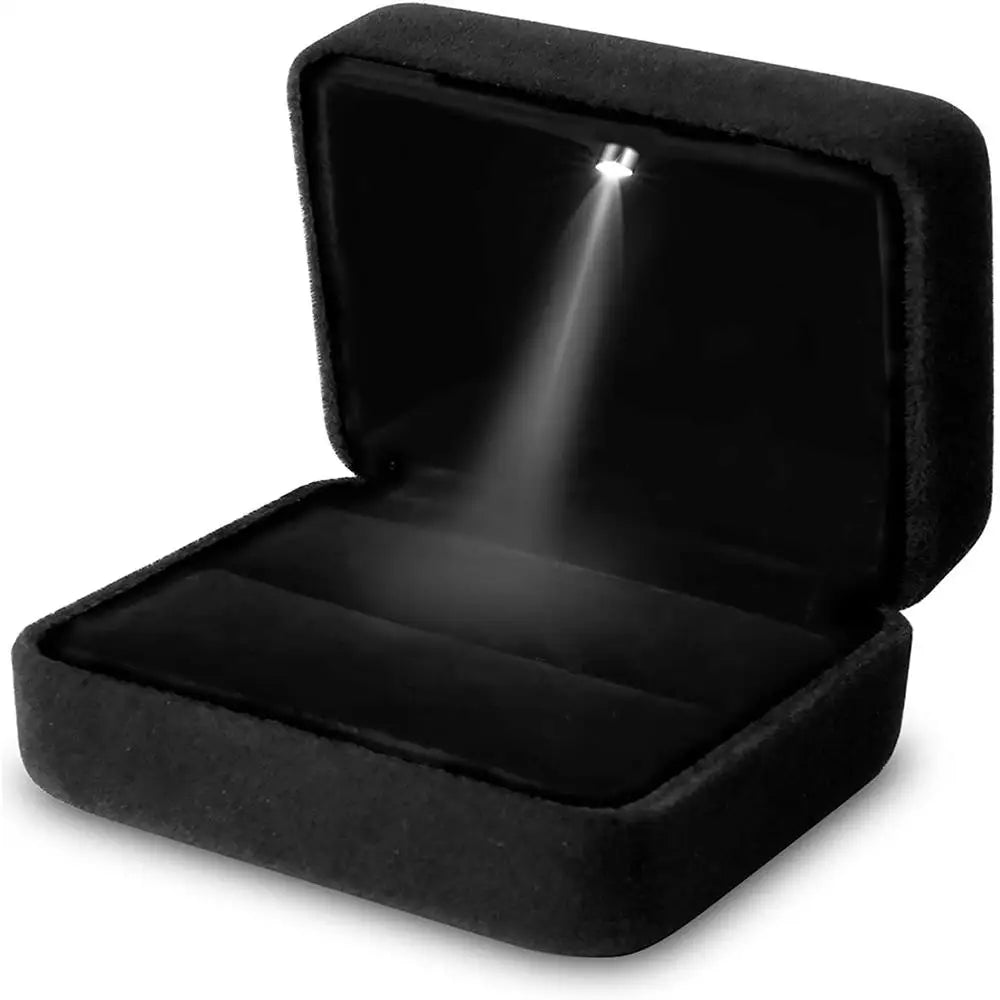 LED Engagement Ring Box with Light - Gadget by Extoril