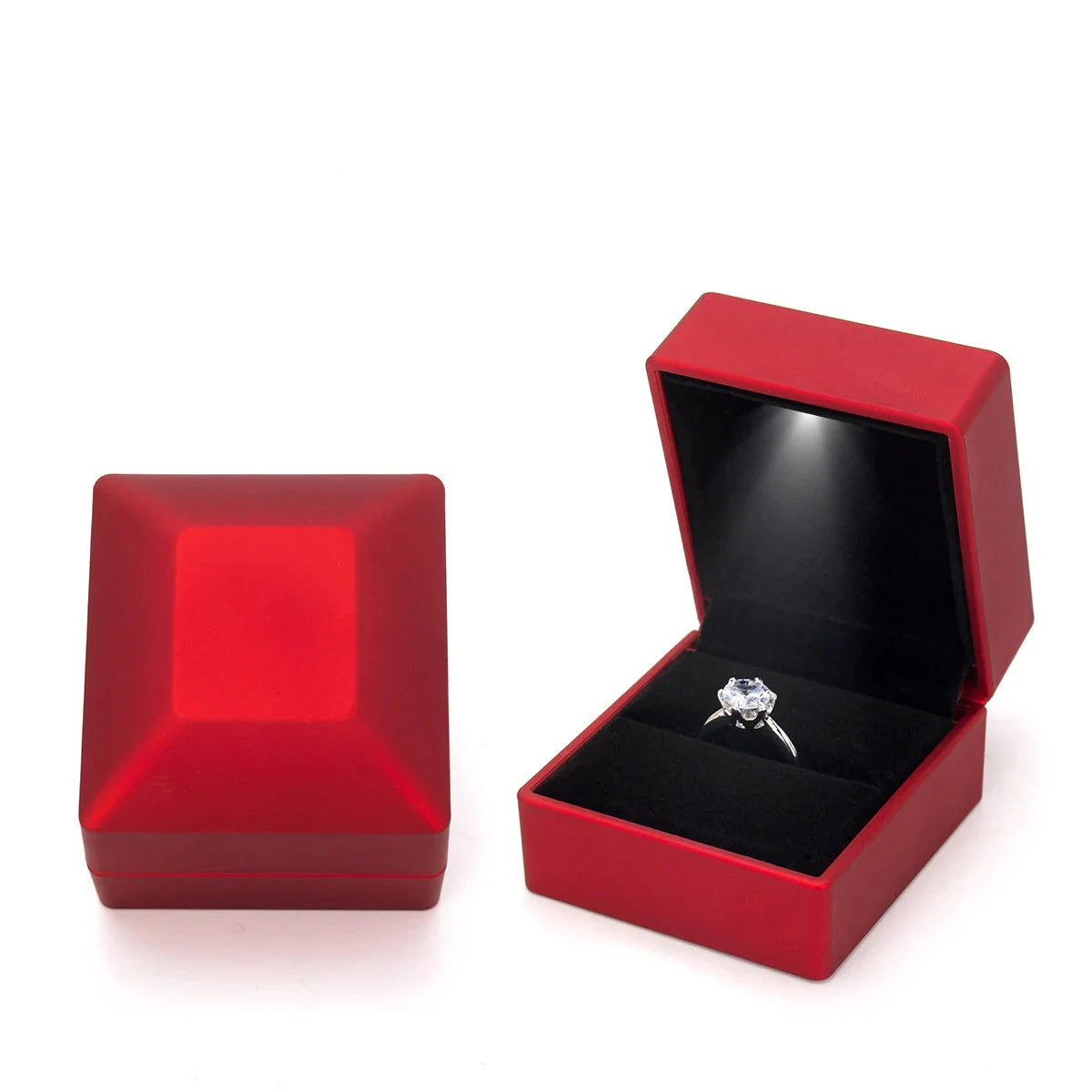 LED Engagement Ring Box with Light - Gadget by Extoril