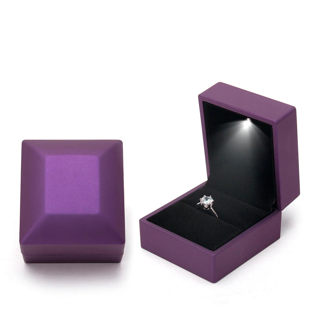 LED Engagement Ring Box with Light - Gadget by Extoril