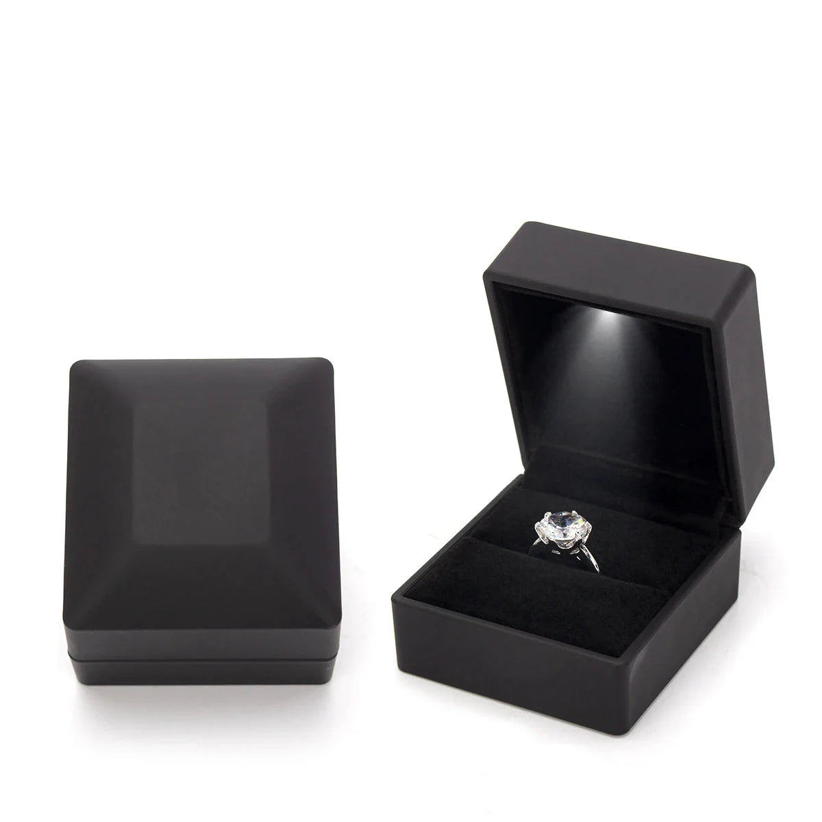 LED Engagement Ring Box with Light - Gadget by Extoril