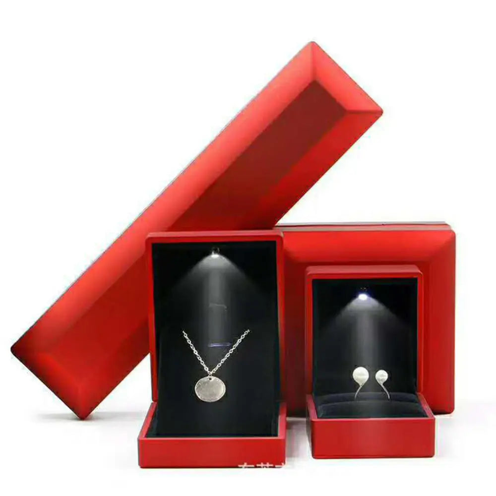 LED Engagement Ring Box with Light - Gadget by Extoril