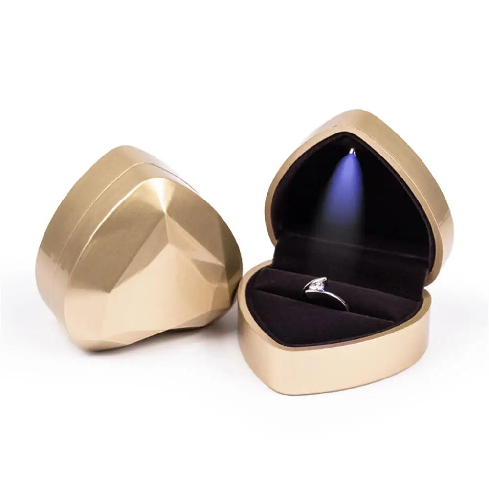 LED Engagement Ring Box with Light - Gadget by Extoril