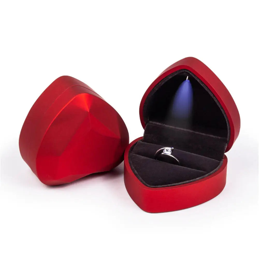 LED Engagement Ring Box with Light - Gadget by Extoril