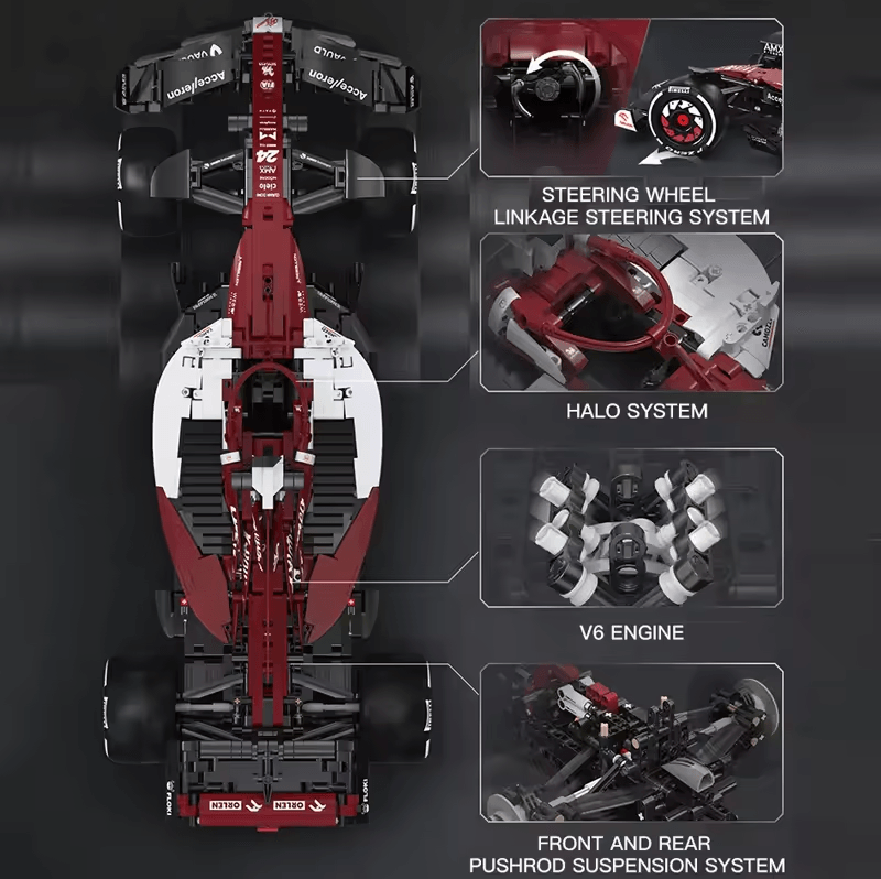 Alfa Romeo F1 Team ORLEN C42 Racing Builder - Mechanical kit by Extoril