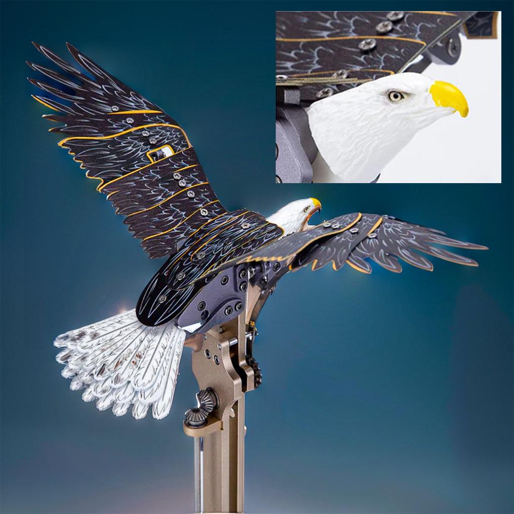 LIBERTY WINGS 3D Metal Bald Eagle Model Kit - 3d metal puzzle by Extoril