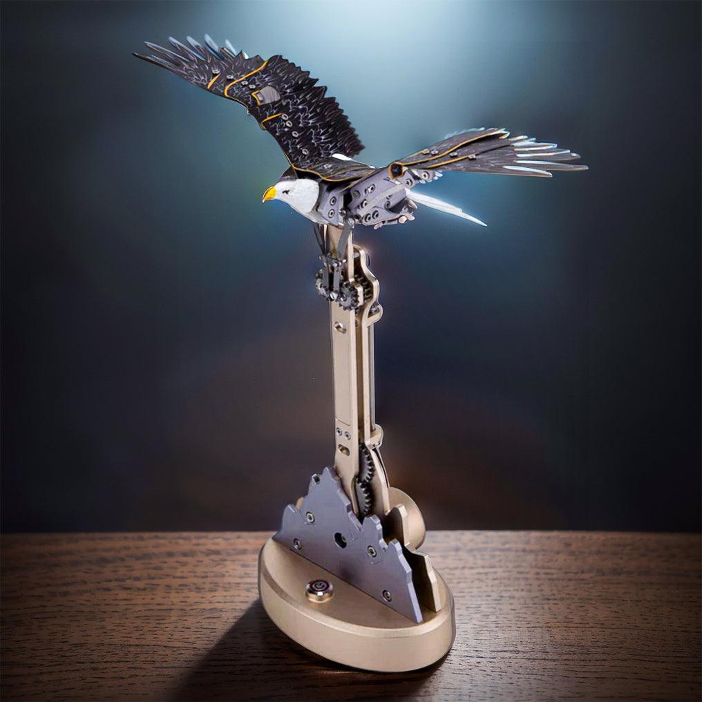 LIBERTY WINGS 3D Metal Bald Eagle Model Kit - 3d metal puzzle by Extoril