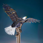 LIBERTY WINGS 3D Metal Bald Eagle Model Kit - 3d metal puzzle by Extoril
