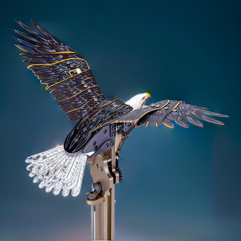 LIBERTY WINGS 3D Metal Bald Eagle Model Kit - 3d metal puzzle by Extoril