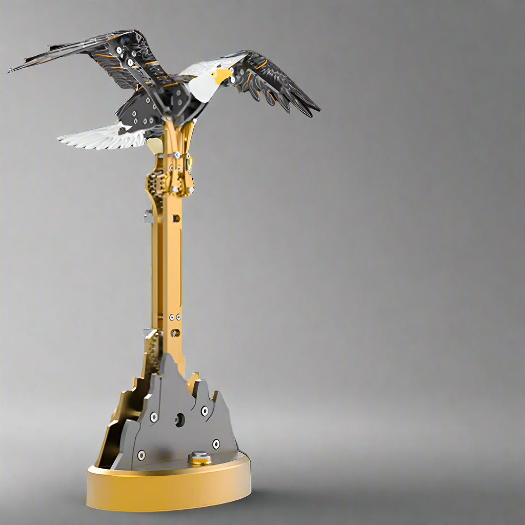 LIBERTY WINGS 3D Metal Bald Eagle Model Kit - 3d metal puzzle by Extoril