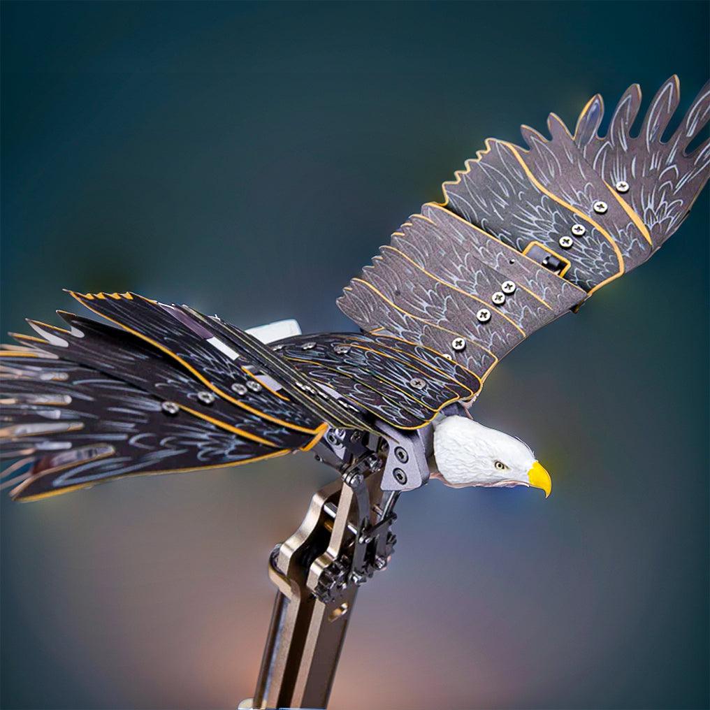 LIBERTY WINGS 3D Metal Bald Eagle Model Kit - 3d metal puzzle by Extoril