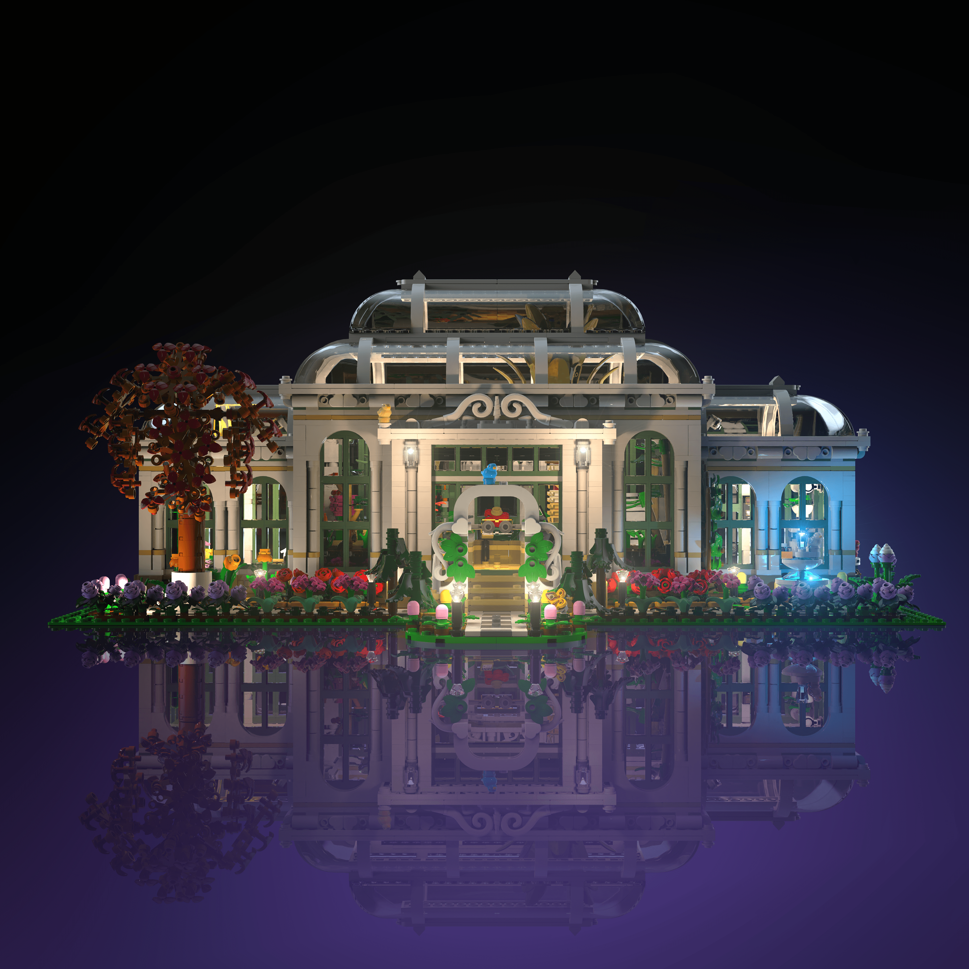 Light Kit for LEGO® The Botanical Garden - 2.0 Light Kit by Extoril