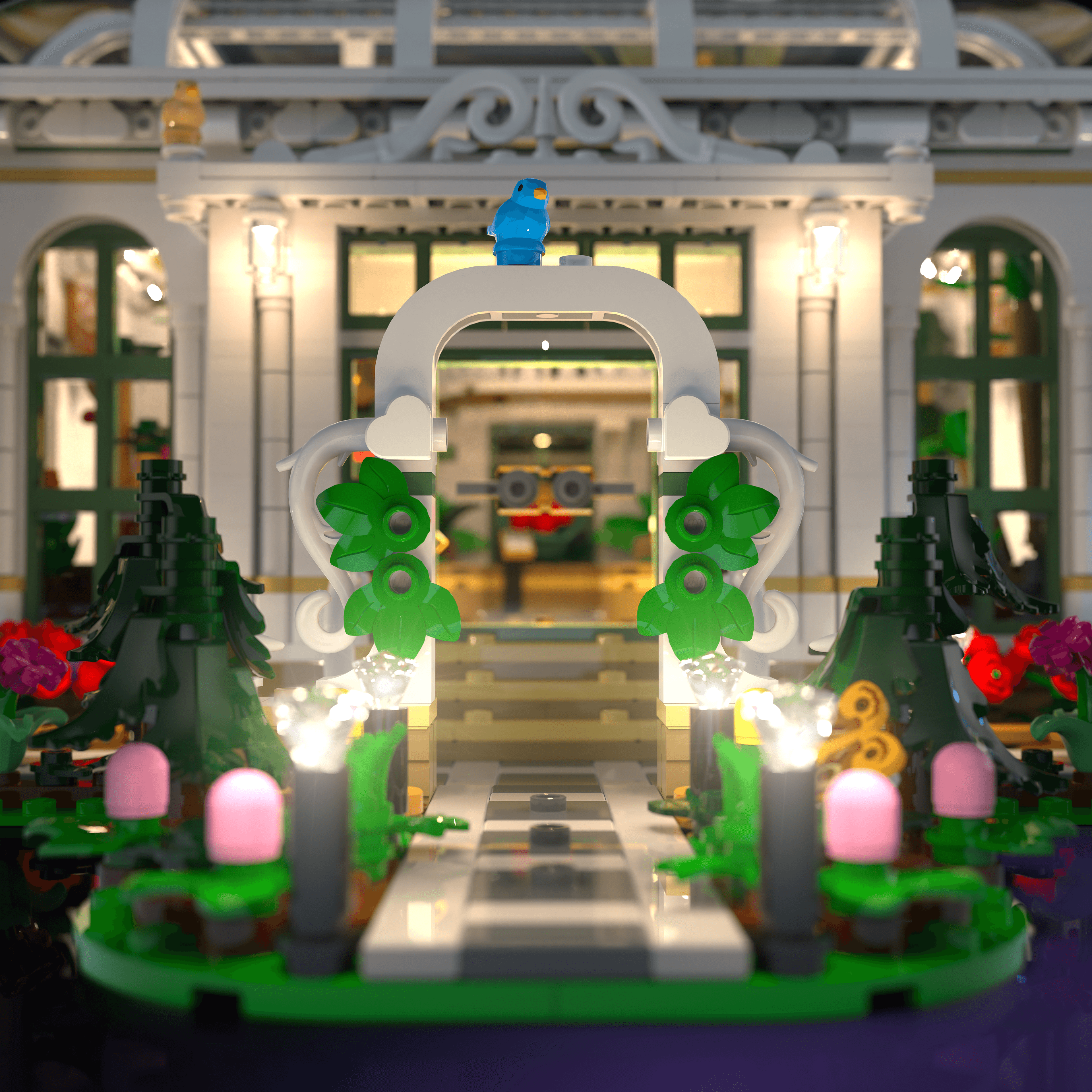 Light Kit for LEGO® The Botanical Garden - 2.0 Light Kit by Extoril