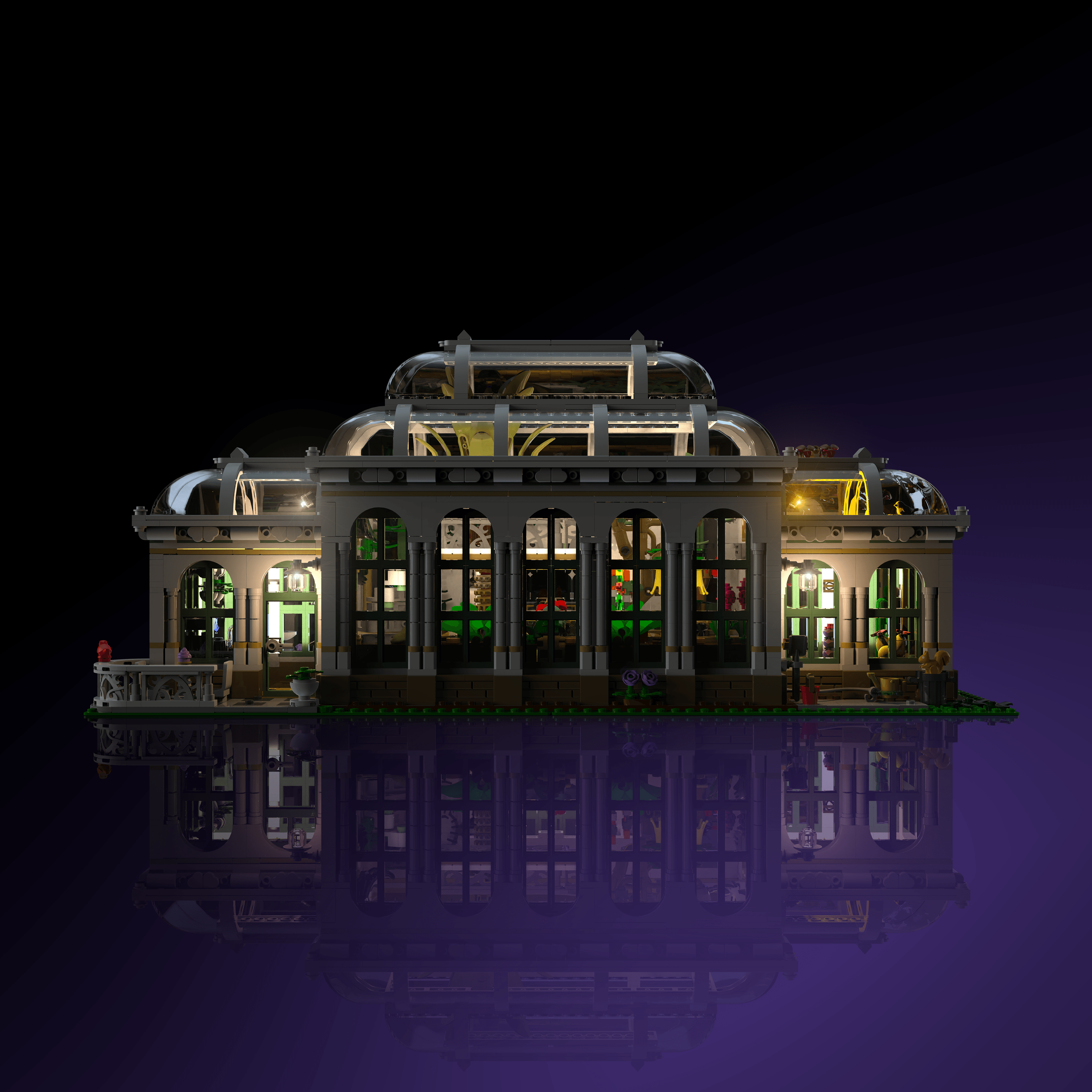 Light Kit for LEGO® The Botanical Garden - 2.0 Light Kit by Extoril