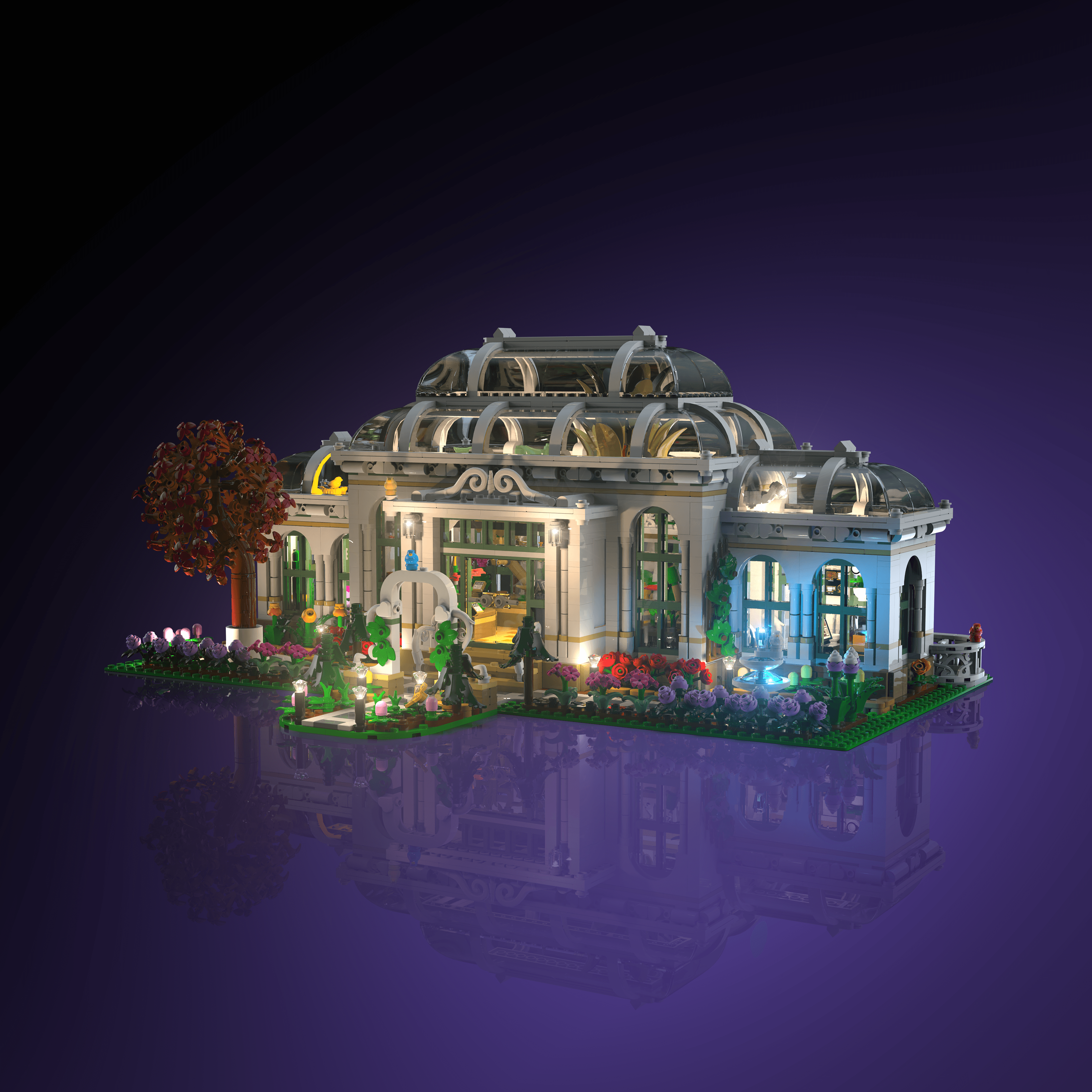 Light Kit for LEGO® The Botanical Garden - 2.0 Light Kit by Extoril