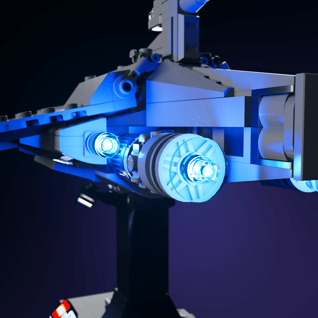 Light Kit for LEGO® Acclamator-Class Assault Ship - 2.0 Light Kit by Extoril