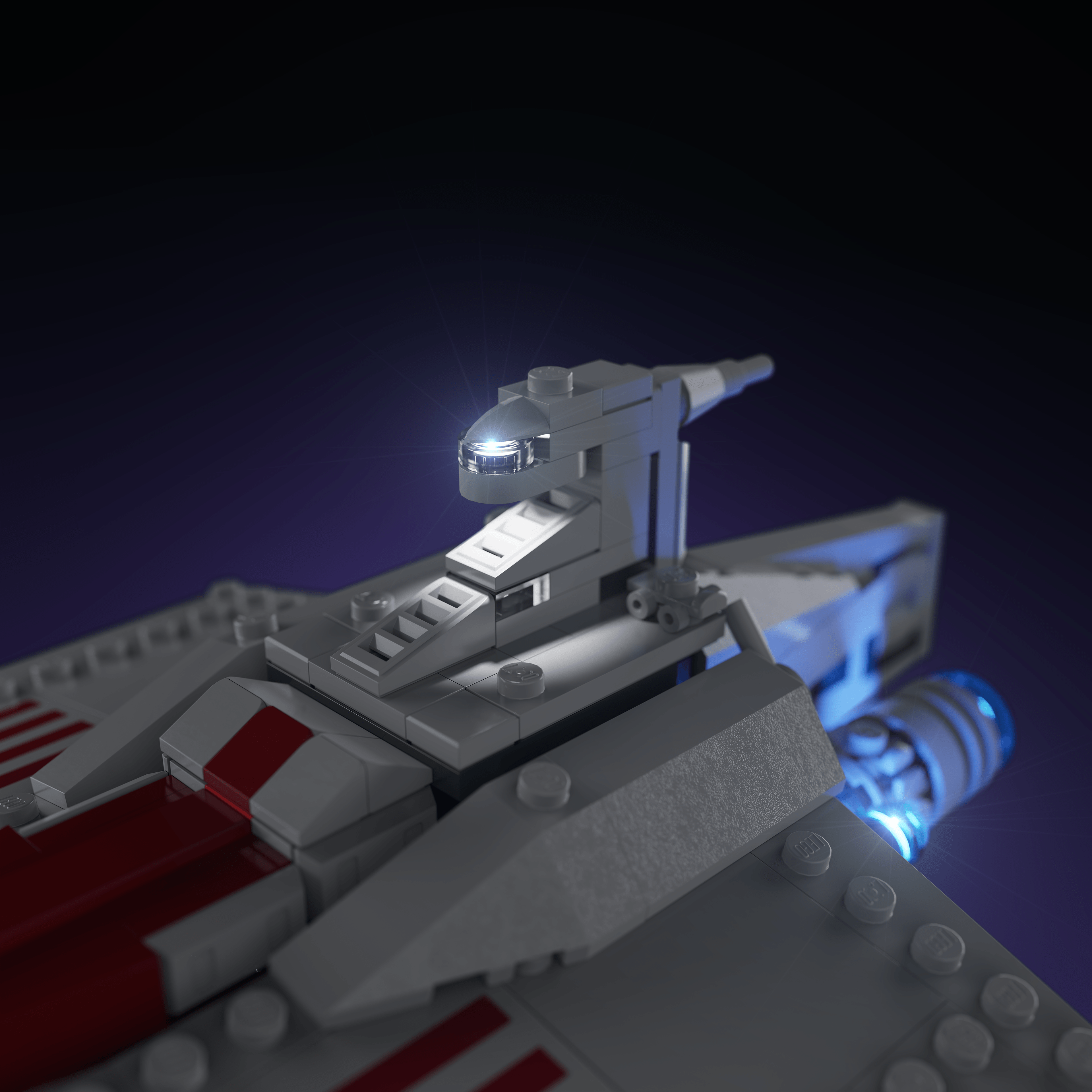 Light Kit for LEGO® Acclamator-Class Assault Ship - 2.0 Light Kit by Extoril
