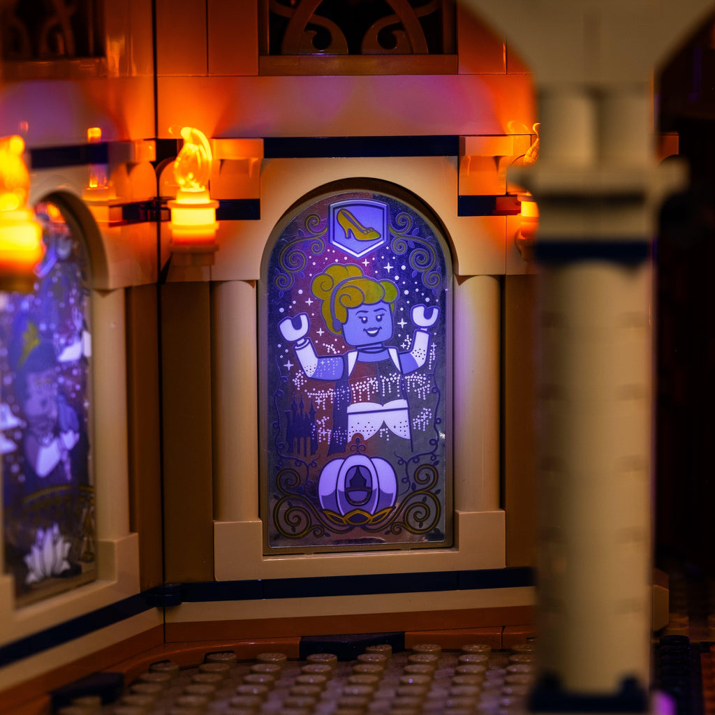 Light Kit for LEGO® Disney Castle - 2.0 Light Kit by Extoril
