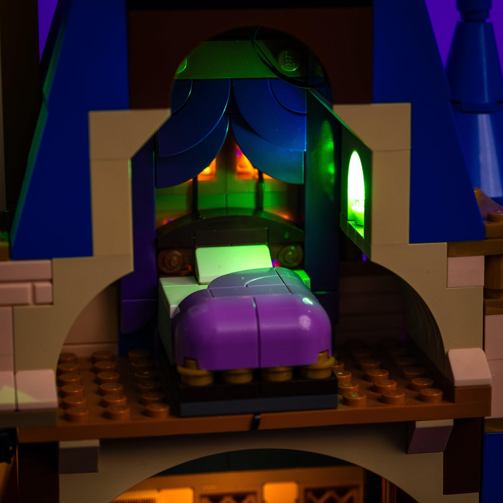 Light Kit for LEGO® Disney Castle - 2.0 Light Kit by Extoril