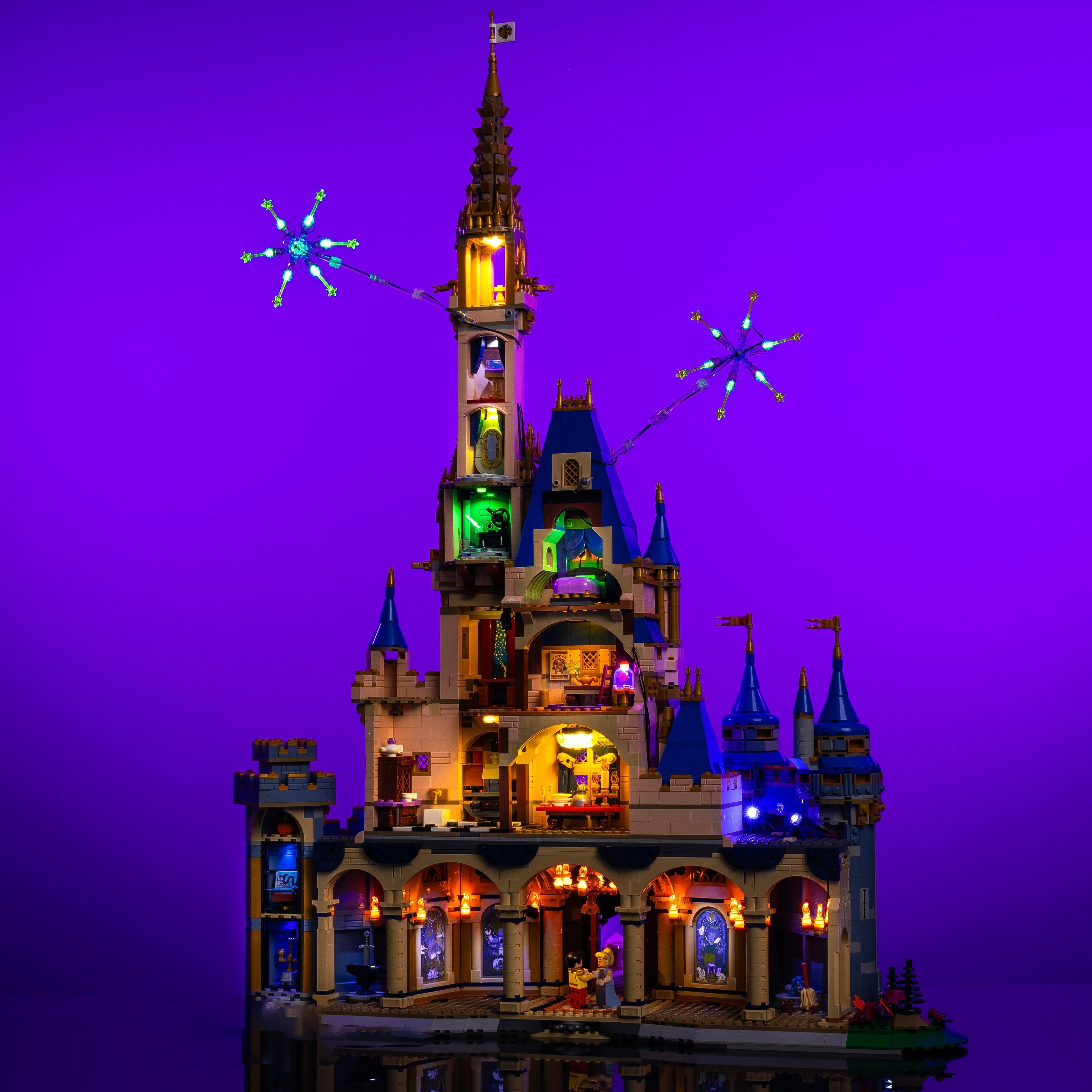 Light Kit for LEGO® Disney Castle - 2.0 Light Kit by Extoril