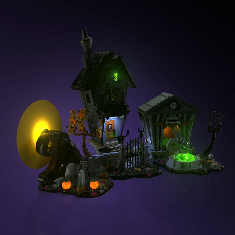 Light Kit for LEGO® Disney Tim Burton The Nightmare Before Christmas - 2.0 Light Kit by Extoril