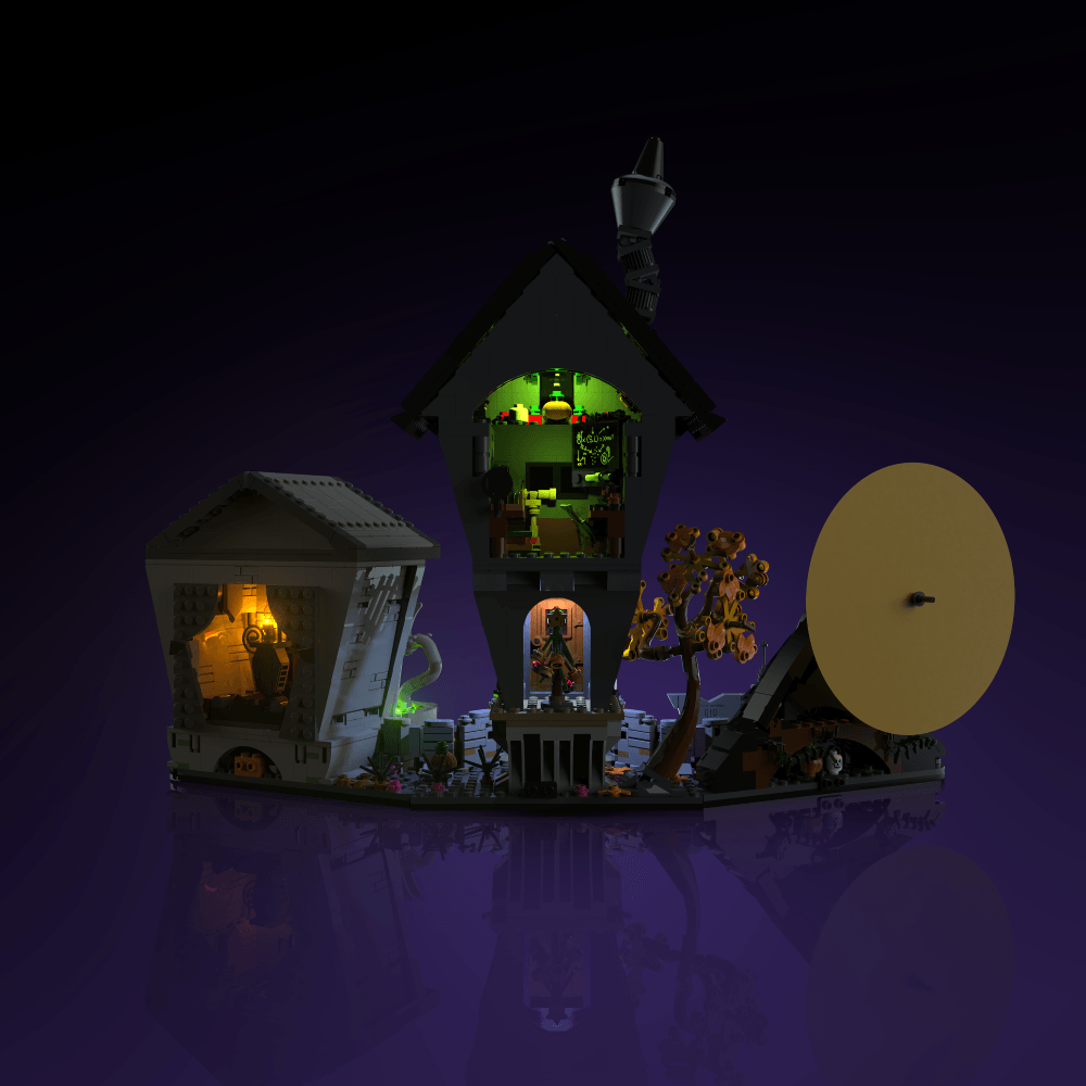 Light Kit for LEGO® Disney Tim Burton The Nightmare Before Christmas - 2.0 Light Kit by Extoril