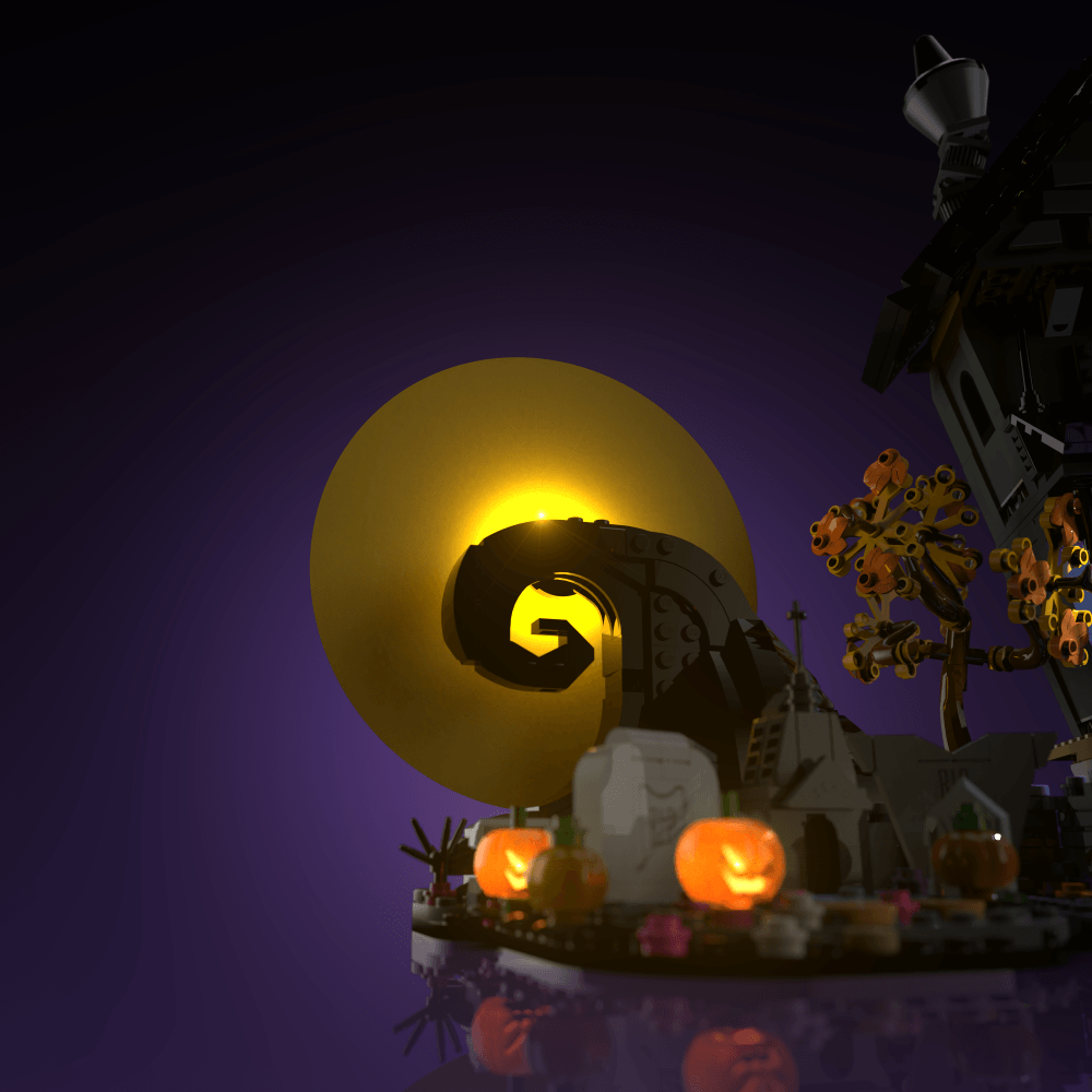 Light Kit for LEGO® Disney Tim Burton The Nightmare Before Christmas - 2.0 Light Kit by Extoril